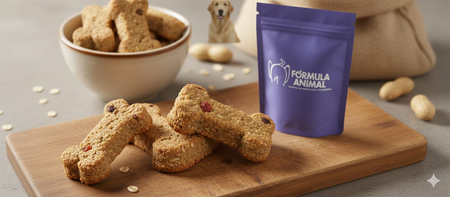 Biscoitos medicamentosos para pets