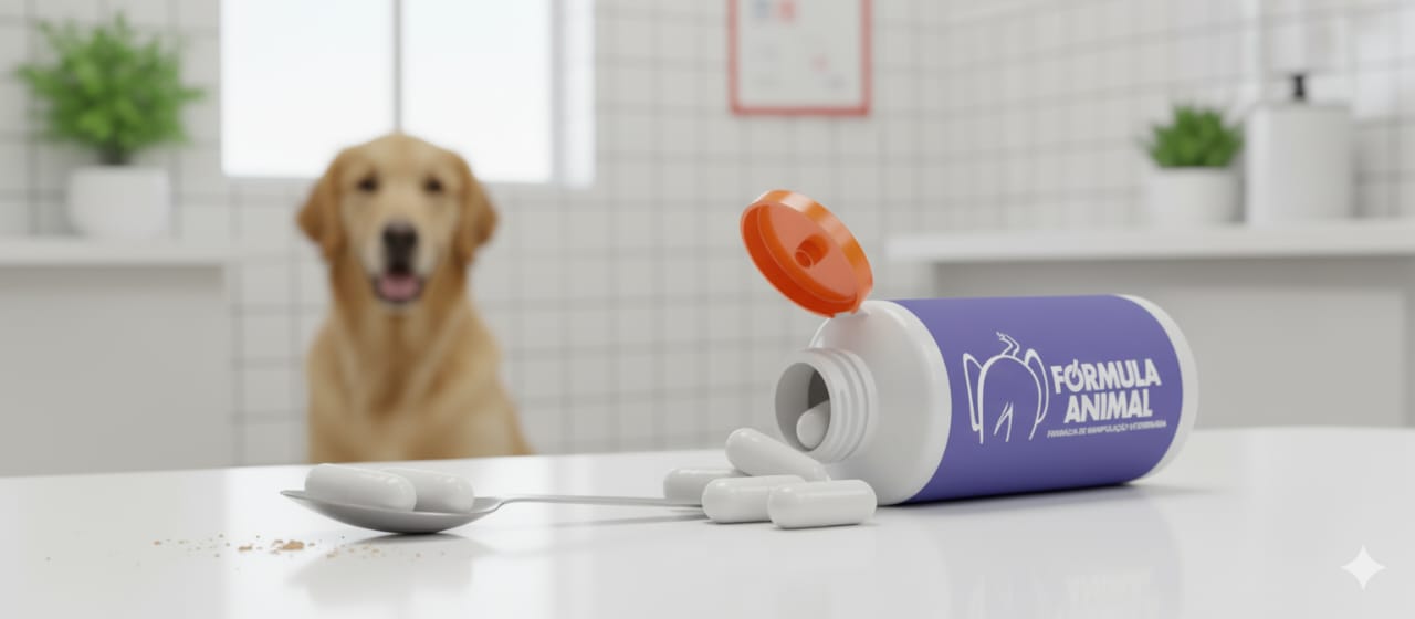 Cápsulas manipuladas para pets